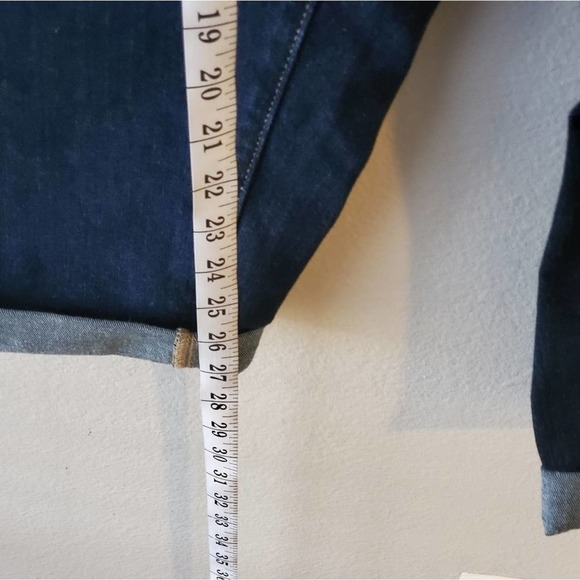 LANE Bryant rolled hem cropped high rise stretch jeans plus size 18 - Picture 4 of 5